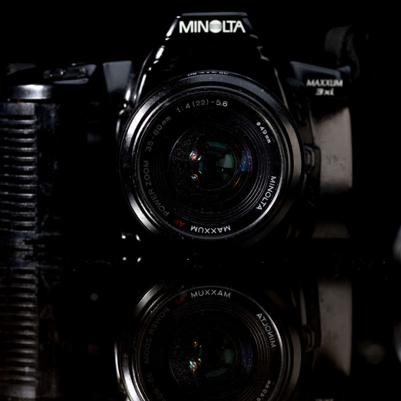 Minolta Dynax 3xi Film Camera - No Battery/35-80mm Lens Included