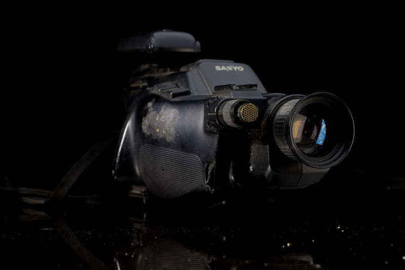 Sanyo VM-D6P 8mm Video Camcorder with Bag Unit only (No charger, No Battery, For Spares)