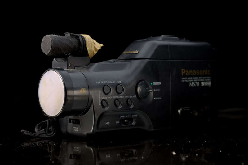 Panasonic S-VHS MS70 Video Camera (No Battery, No Charger)