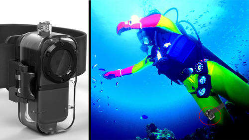 Action Camera, Mini adventure camera, Underwater camera