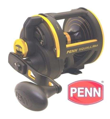 PENN SQUALL 50 LEVER DRAG MULTIPLIER SEA FISHING REEL SQL50LD 1206095