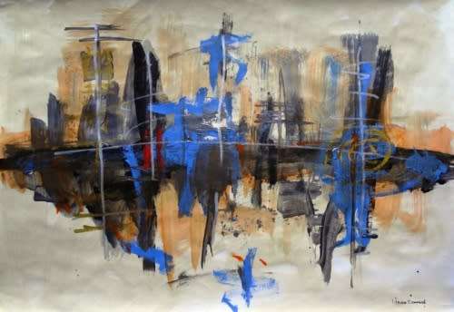 Abstract Paintings by Hilton Edwards