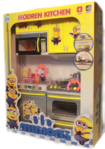 2 Types Kitchen Set Toy with Light and Sound