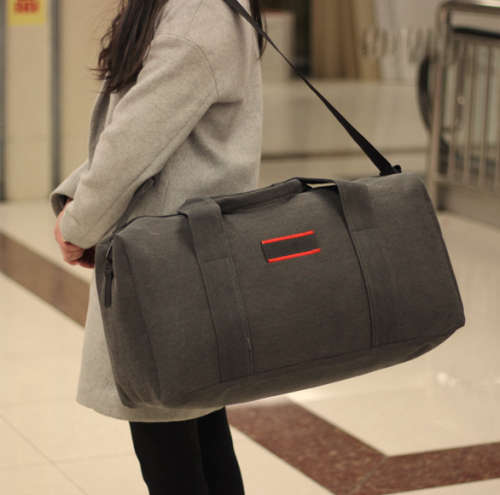 Carry-on 55cm Weekender Canvas Duffle in Green