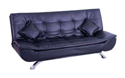 3 Seater Synthetic Leather Sleeper Couch/Sofa