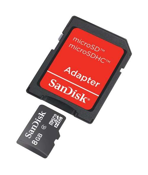 Sandisk 8GB Class 4 MicroSD Card