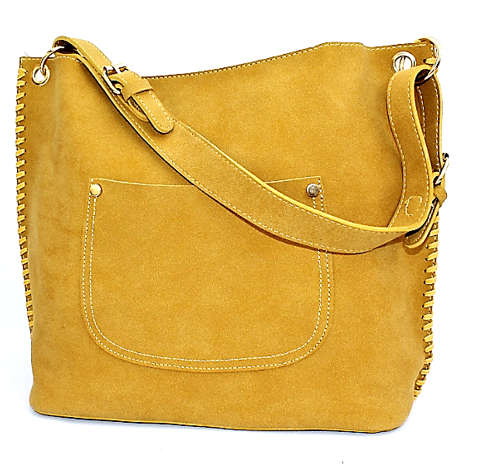 Yellow handbag