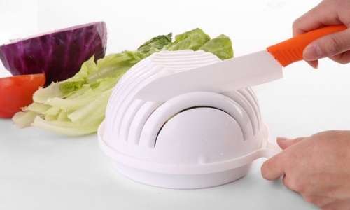 Salad Cutter Bowl