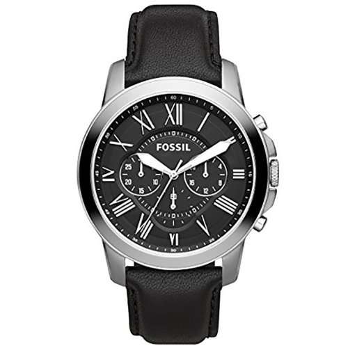Fossil Men's Grant Chronograph Watch | 4 Options