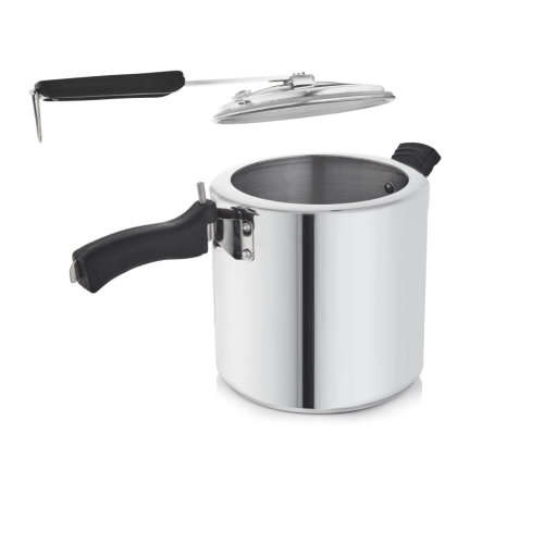 7L Aluminium Pressure Cooker and Inner Lid