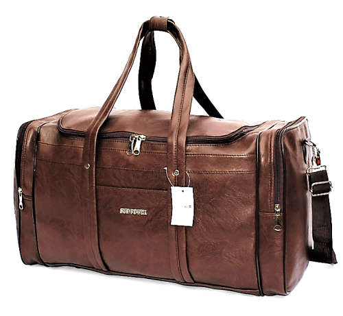 Vintage Pu Leather  / Duffel Bag
