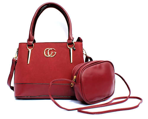 Trendy 2 Piece Handbag Set