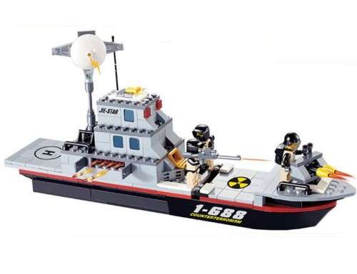Building Blocks - War Ship 284pcs