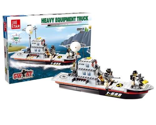 Building Blocks - War Ship 284pcs