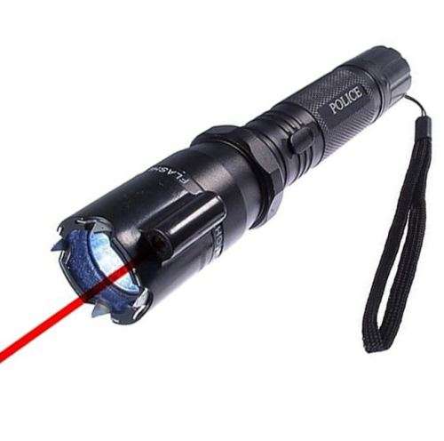 3-IN-1 Laser Stun Gun Flash Light