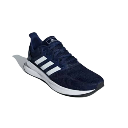 adidas Men`s RUNFALCON Dark Blue / Cloud White / Core Black F36201 Size UK 10 (SA 10)