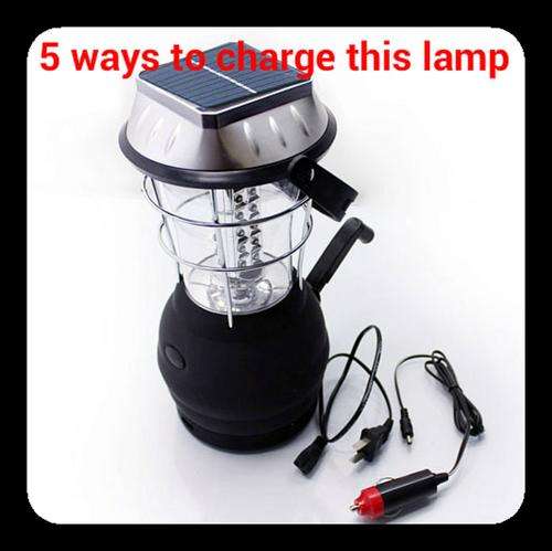 36 LED Lantern SUPER BRIGHT LIGHT,5 charging methods