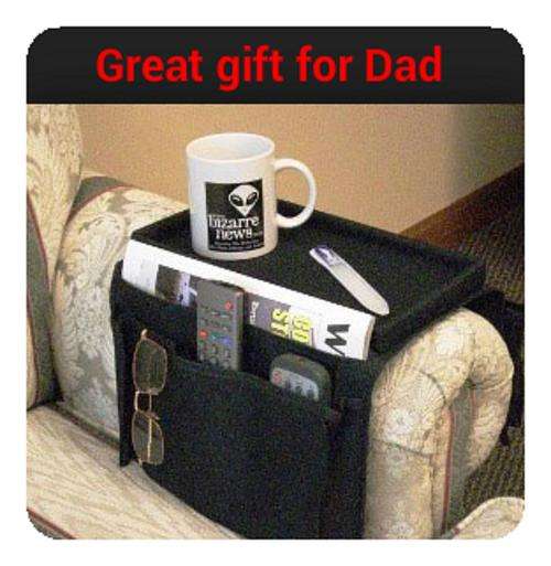 Arm Rest Organizer" DADS BEST FRIEND"