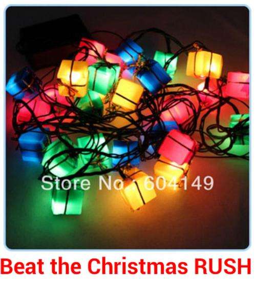 5 Meter 28L LED Lights "IT ALMOST CHRISTMAS HURRY"