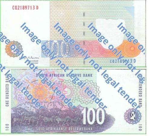 Very Rare R100 (Error Note) Misprint