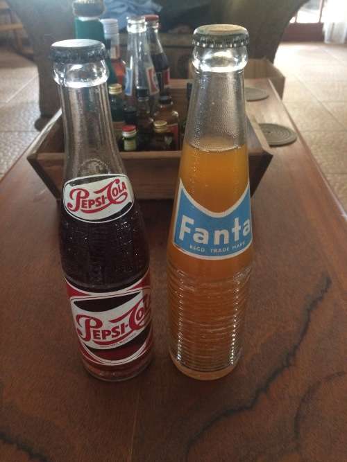Pepsi-Cola & Fanta Antique Bottles