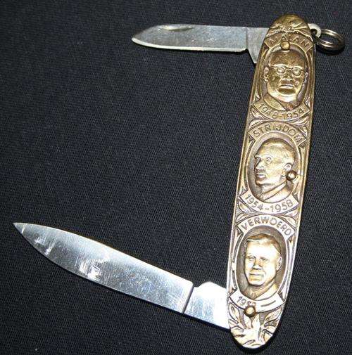 Pocket knife South African Presidents