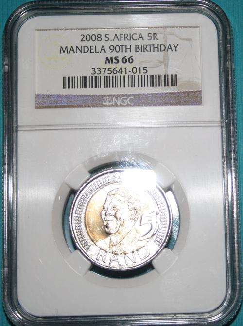 6 x Mandela Birthday 2008...MS66...