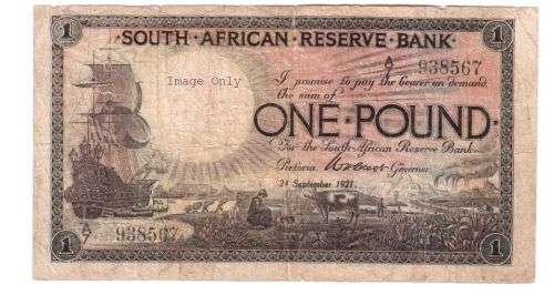 One Pound Glegg 1921