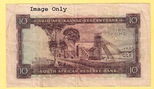 Nice old Ten Pounds note by MH de Kock
