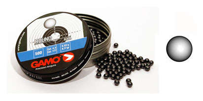 500 Gamo Pellets 4.5mm Round .177