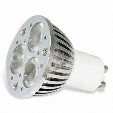 3W 220V GU10 LED GLOBE WARM WHITE 3300K