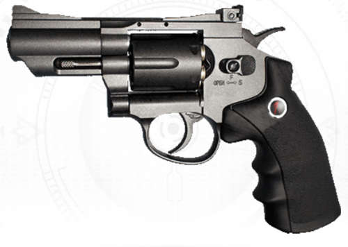 GUERRILLA ACTIONMAN ROLLIE REVOLVER | 4.5mm BB | CO2 | CO2 BB Gas Gun