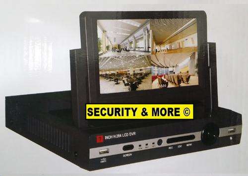 8 CHANNEL H264 DVR WITH BUILT-IN 7" INCH MONITOR | D1. RESOLUTION | HDMI PORT