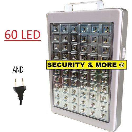 LED EMERGENCY RECHARGEABLE LIGHT | 60LED