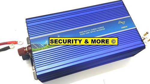 1000W INVERTER | 12V DC TO 220V | AC INVERTER -PURE SINE WAVE (2000W PEAK)