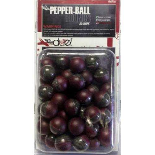 Duel Powder Pepper Balls 12s 68 Cal. - for use with various guns