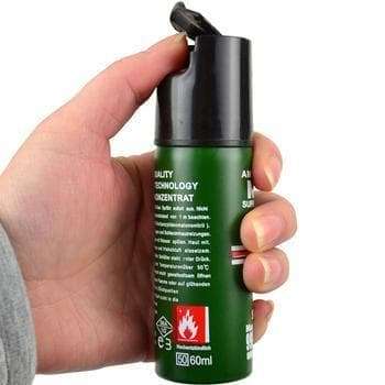 NATO 90ml PEPPER SPRAY INCLUDES POUCH | DIRECT STREAM