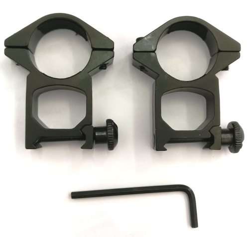 22mm FLAT RAIL RIFLE SCOPE MOUNTS | 22MM RAIL | FITS UP TO 25mm SCOPE