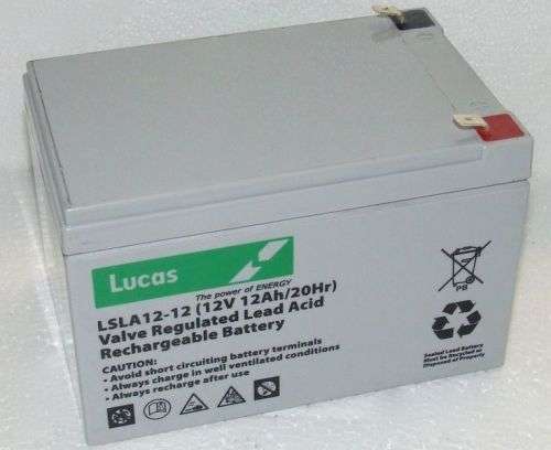 12V 12Ah GEL BATTERY | PERFECT FOR SOLAR USE | NON-SPILLABLE