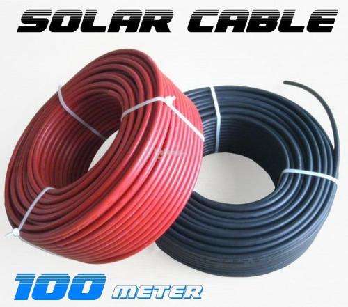 100m ROLL SOLAR WIRE 4mm | SOLAR PV WIRE (RED & BLACK AVAILABLE)