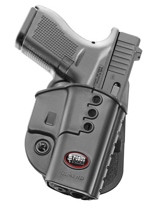 FOBUS PADDLE HOLSTER GLOCK 43 LEFT HAND