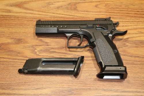 KWC SNIPER TANFOGLIO | CZ 75 SHADOW FULL METAL CO2 GAS GUN | 4.5mm BB