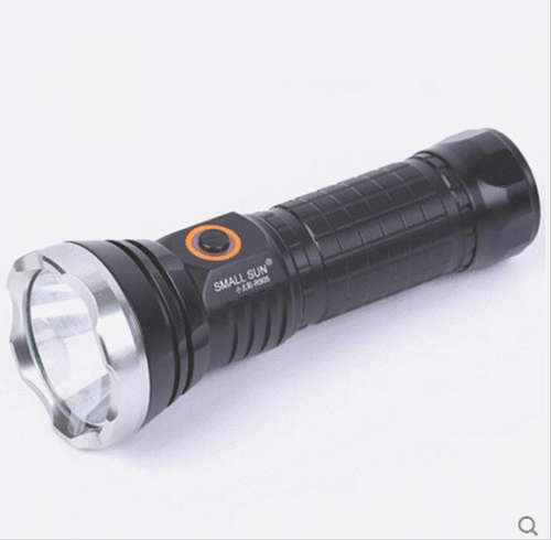 ULTRA BRIGHT SMALL SUN T6 LED ALLOY RECHARGEABLE TORCH