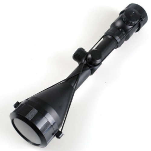 Tactical 3-9X50 EG Rifle Scope Adjustable Green Red Dot Illuminated