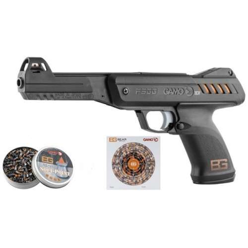 Gamo Air Pistol 4.5mm P-900 Bear Grylls Set with Free Pellets & Targets