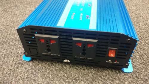 2000W DEVEL INVERTER | 12V DC TO  220V |  AC  INVERTER -PURE SINE WAVE (4000W PEAK)