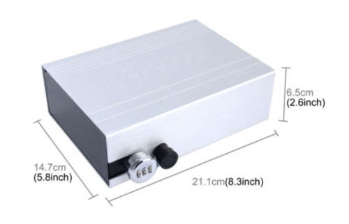 Portable Multi-fuctional Car Safe Storage Steel Plate | Combination Lock