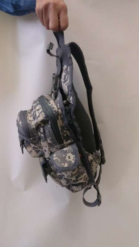 Durable Outdoor Shoulder Bag With Handgun Pouch Military Tactical Backpack **Local Stock **