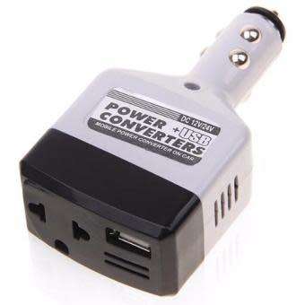 12V/24V to AC 220V Power inverter and Car Cigarette Lighter Inverter Adapter With USB Port