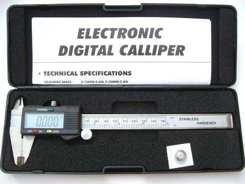 6" DIGITAL CALIPER VERNIER GAUGE MICROMETER